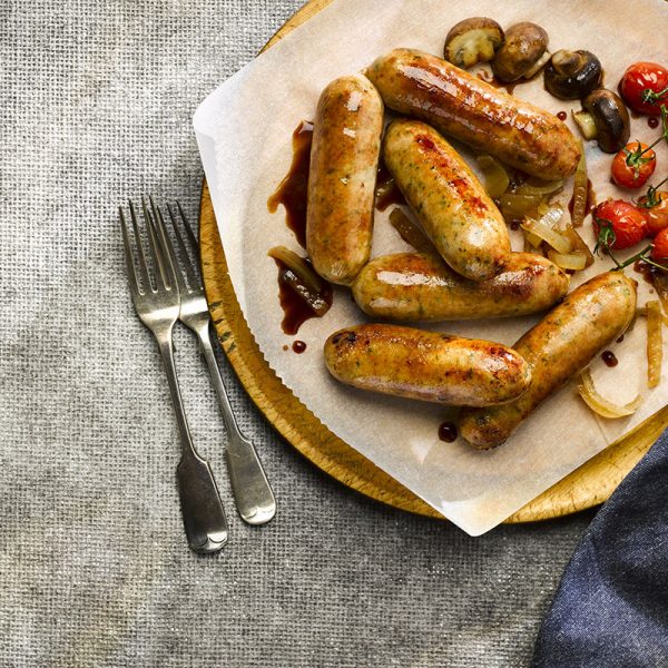 pork and leek sausages from douglas willis butchers