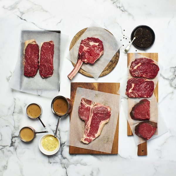 gourmet steak hamper for two from douglas willis butchers