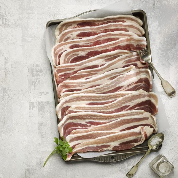 unsmoked streaky bacon from douglas willis butchers