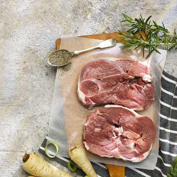 welsh lamb leg steaks from douglas willis butchers