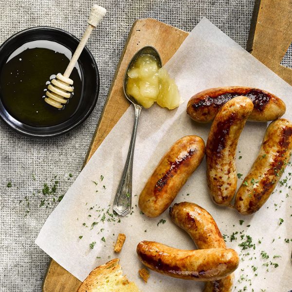 honey and mustard sausages from douglas willis butchers