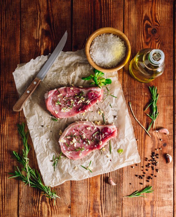 pork rib eye steaks from douglas willis butchers