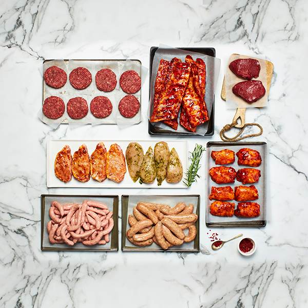 large bbq meat pack from douglas willis butchers