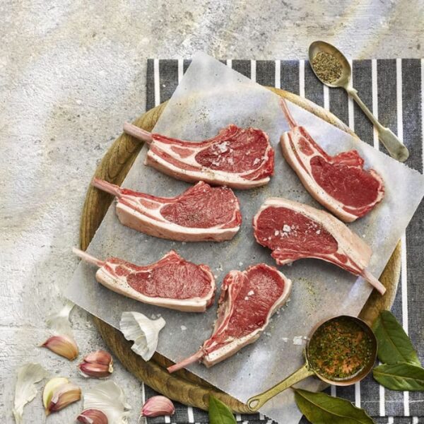 Welsh Lamb Cutlets, French Trimmed