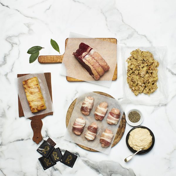 sirloin of beef lunch hamper from online butchers douglas willis